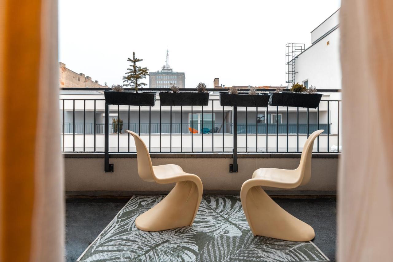 N23 Dwupoziomowy Apartament Lodz Centrum Wi-Fi Klimatyzacja エクステリア 写真