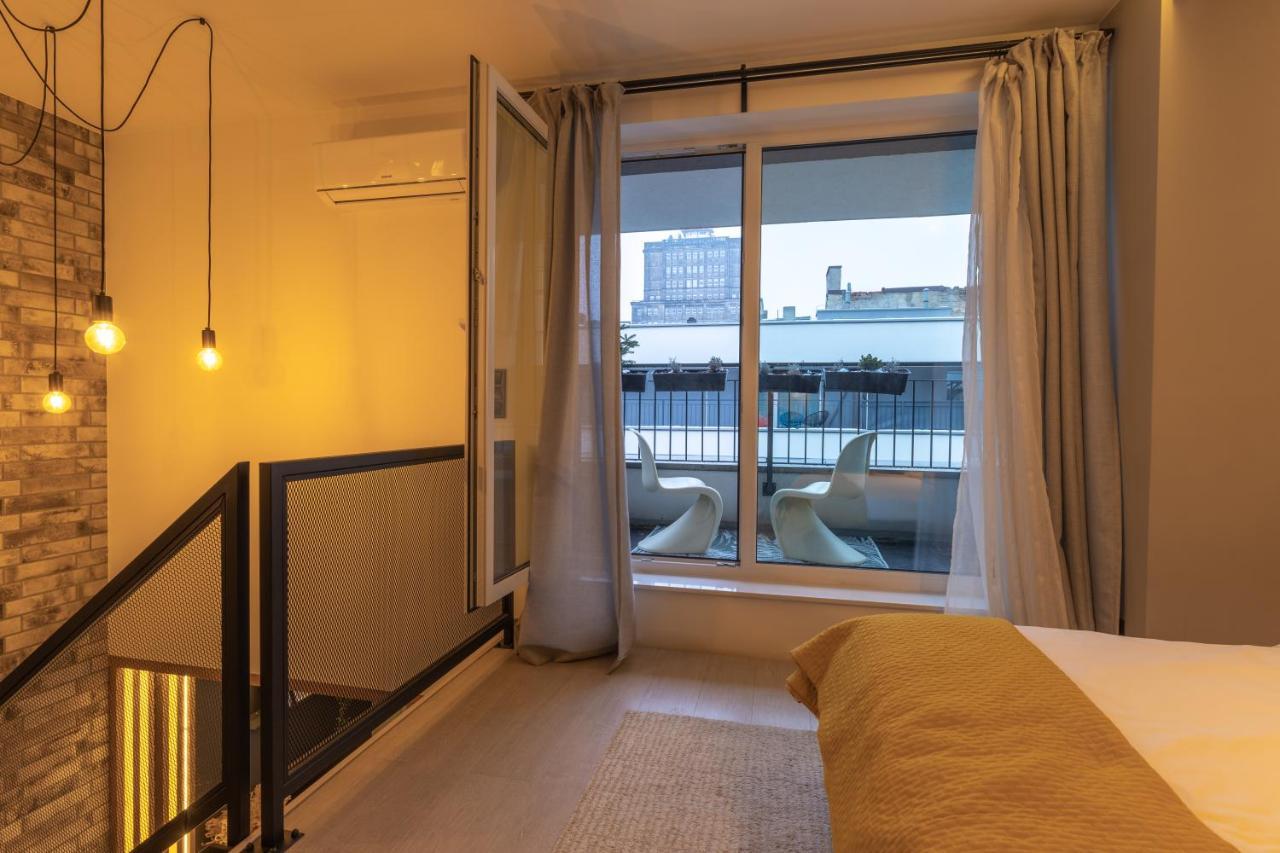 N23 Dwupoziomowy Apartament Lodz Centrum Wi-Fi Klimatyzacja エクステリア 写真
