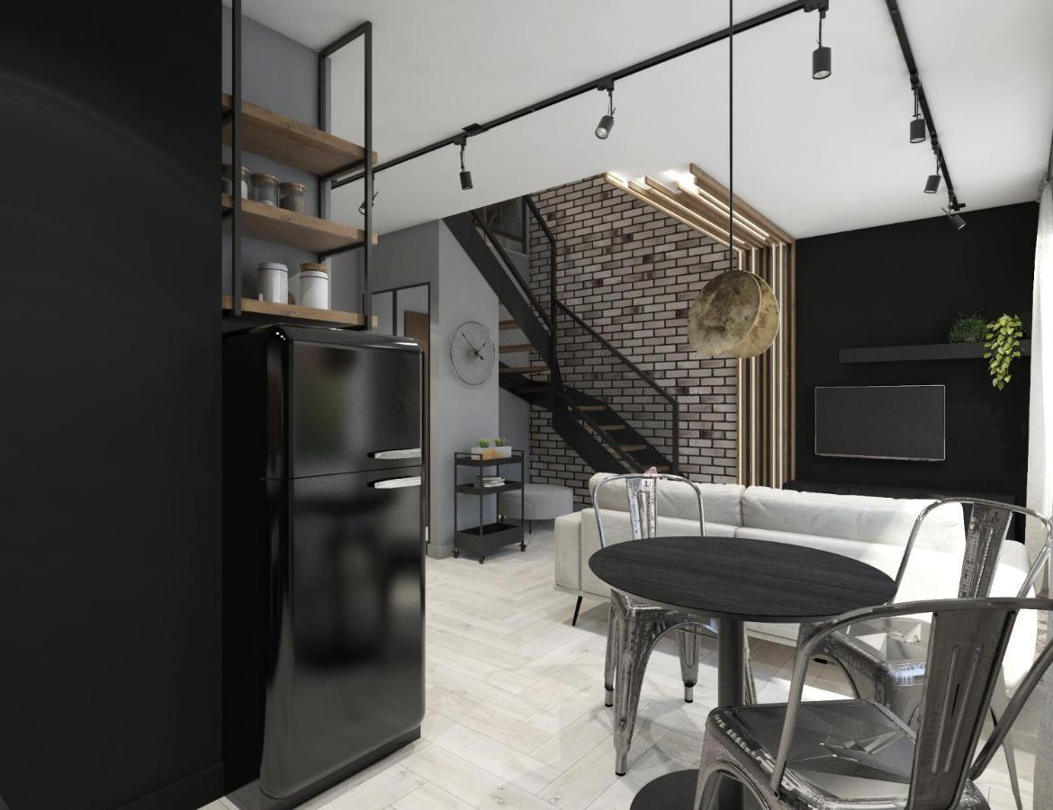 N23 Dwupoziomowy Apartament Lodz Centrum Wi-Fi Klimatyzacja エクステリア 写真
